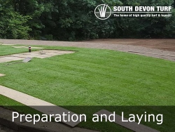 Preparation and laying lawns